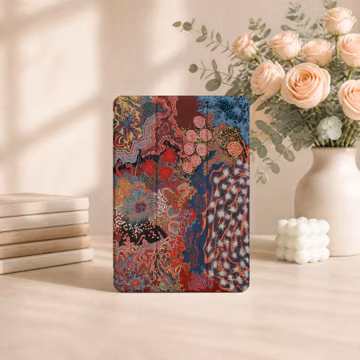 Abstract Art iPad Case With Pencil Slot For Air 8/7 2026, Pro2025/2024, New iPad 13"11"12.9" Cover, iPad Mini 5/6/7 Case, iPad 11 A16