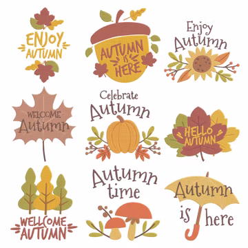 Autumn Quote Machine Embroidery Design, Welcome Autumn Embroidery, Thanksgiving Embroidery, Hello Fall, Embroidery Instant Digital Download