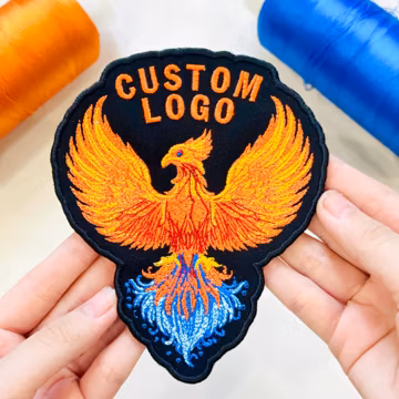 Custom Embroidered Logo Patch, Velcro Patch for Jacket, Hat, Backpack