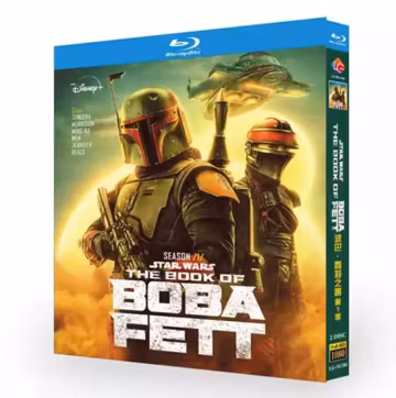 The Book of Boba Fett Season 1 All Region English Audio Boxed 2 Discs