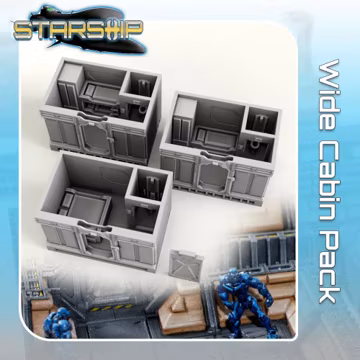 Wide Cabin Pack -Starship Series 28mm