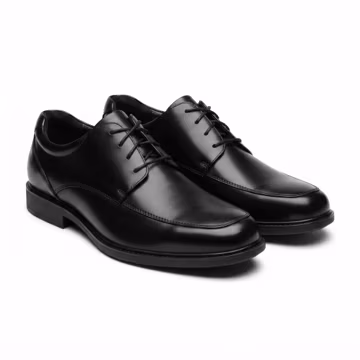 Handmade Black Leather Oxford Dress Shoes for Men, Wide Fit Formal Business Footwear, Comfortable Everyday Professional Style