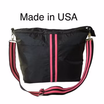 Messenger bag,made in USA bag,school bag,sports bag,travel bag,unisex bag,luggage bag,crossbody bag,atjustable strap bag,black large bag