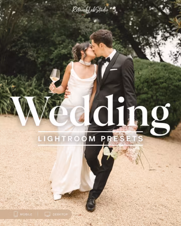 Wedding Lightroom Presets, Light and Airy Filter, Neutral, Fine Art Bridal Edit, Creamy Boho, Warm Romantic Look (Mobile/Desktop)