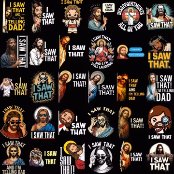 30 I Saw That Jesus Png, Religious Gifts Png, Meme Jesus Png, Funny Jesus Png, I Saw That Png, Funny Christian Png, Digital Dowload