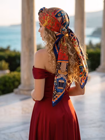 Premium 100% Silk Head Scarf for Women, Luxury Satin Square Hair Scarf, Sleeping Head Wrap, Bandana, Neck Scarf, Gift