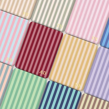 Personalized Striped Kindle Case, Colorful Magnetic Detachable Cover for Paperwhite 12th 7β, Kindle 11th, Colorsoft Kobo, Gift for Her