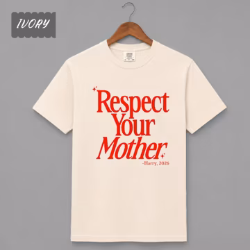 Comfort Colors Respect Your Mother Shirt: Mother Earth Tee, Trendy Graphic Tee, Harry Fan Shirt