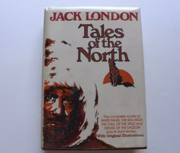 Vintage Jack London Tales of the North Hardback Book 1979