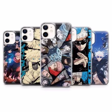 Jujutsu Kaisen Phone Case Gojo Satoru Cover for iPhone 17 17Pro 16 15 14 13 12 Samsung S25 S24 S23 A56 A36 A16, Pixel 10 10Pro 9A
