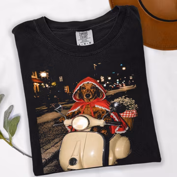 Dachshund Halloween Shirt, Dachshund Tee, Doxie Mom Shirt, Vintage Dog Tee, Dogs in Costume, Funny Fall Dog Shirt