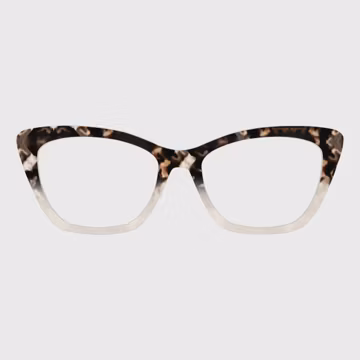 The Vanilla Latte Tortoise Magnetic Glasses Toppers – Compatible with Pair Eyewear Frames