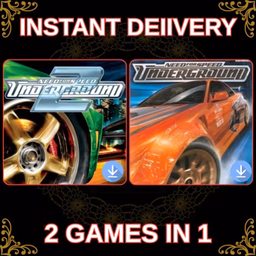NFS Underground 1 & 2 PC Download Bundle | Classic Street Racing Games
