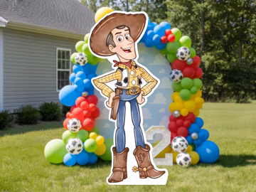 Woody Toy Story Cutout, Life Size Character Photo Prop Printable