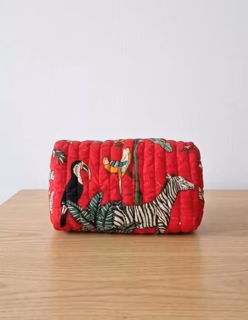 Tote Pouch | Eco-Friendly Reusable Zipper Bag | Lightweight Travel Organizer | Minimal Aesthetic Multi Purpose Storage Pouch |