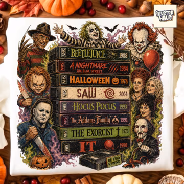 Vintage Halloween VHS PNG, Retro Spooky Season Png, Halloween Movies Png, Funny Halloween Png, Horror Halloween Png, Scary Movie Shirt Png