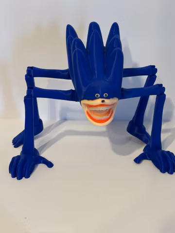 Shin inspired Character – Articulated 3D Printed Collectible-Shin Super Sonic Inspired
