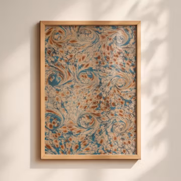 Endpaper from Descrizioni Degli Animali by Innocente Alessandri (1771-1775) — Printable Fine Art Wall Poster
