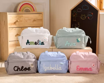 Personalized Dance Bag for Girls | Custom Name Duffel with Spacious Compartments | Ballerina Bag | Dance Recital Gifts | Birthday Gift