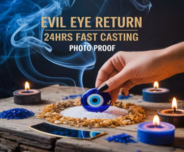 EVIL EYE RETURN, psychic protection, curse reversal, energy cleanse, negative force repulsion, spiritual shield