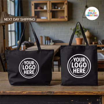 Custom Bulk Logo Tote Bags, Personalized Business Logo Canvas Bags, Event Giveaway, Small Business Packaging, Bulk Order Tote