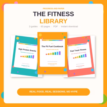 Fitness Bundle: Workout Plans, Trackers, Meal Guides (Digital Download)