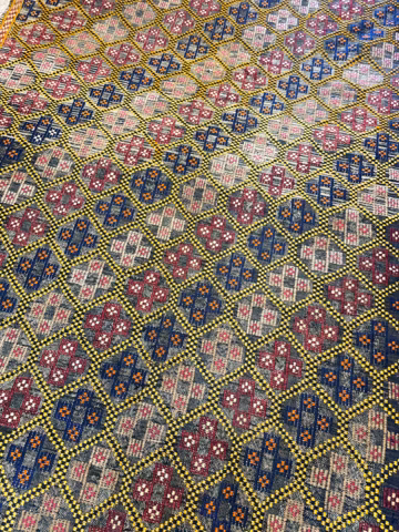 6x9 Large Kilim Rug, Bohemian Handmade Vintage Turkish Rug, Rugs for living room, Rugs for bedroom