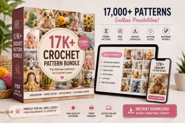17000+ Amigurumi Pattern Mega Collection | Crochet Plushies Patterns | Cute Animal Crochet Bundle | PDF Instant Download