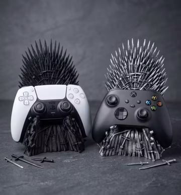 Iron Throne Controller Stand – PS5, Xbox & Nintendo Switch – Game of Thrones Inspired – 3D Printed Gaming Controller Holder