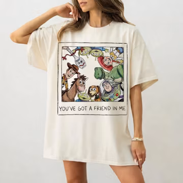 Retro Comfort Colors Toy Story Shirt, Watercolor Pixar Friend In Me Tee, Vintage Woody Buzz Jessie Polaroid Shirt, Disney 2026 Family Trip
