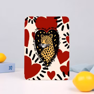 Leopard Customizable E-Reader Case For Kindle 8/10/11/12th, PaperWhite 5/6/7/10/11/12th, Kobo Libra/Clara 6" 7", Colorsoft