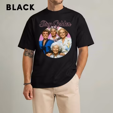 Golden Girls Stay Golden Comfort Colors T-Shirt, Vintage Sitcom Fan Apparel
