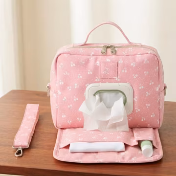Diaper & Wipes Pouch PDF Sewing Pattern | Baby Essentials Organizer Bag | Video Tutorial | Instant Download