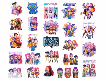 Huntrix Kpop Demon Hunters PNG SVG, Kpop Idol Group Shirt design,Girl Dinner Png,Saja Boys Girls Bands Png,Huntrix fans,DigitalDownload