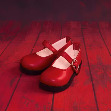 BJD Doll Mary Jane Shoes 1/6 1/4 1/3 – Classic Matte School Shoes, Kawaii Everyday Doll Shoes, YOSD MSD Sd Accessories