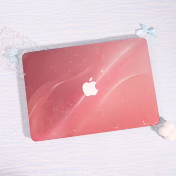 Pink Galaxy MacBook Case, Custom Macbook Air Pro Neo Case, Hard Laptop Case for Macbook Air 11/13/15 Pro 13/14/15/16 Cover, Laptop Sleeve