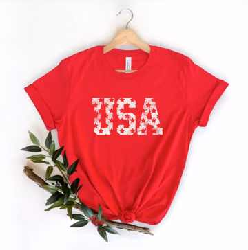 USA 4th of July Party Outfit, Star States American Patriotic Shirt, Celebration 250th Shirt, Happy Independence Day, USA Flag Graphic Shirt