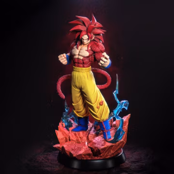 Anime Sculpture STL File | High Detail Resin & FDM 3D Printing | Digital Download - STL 023