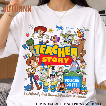 Teacher Story PNG , Back To School Teacher Shirt Design| Teacher Appreciation Gift (Digital Download)
