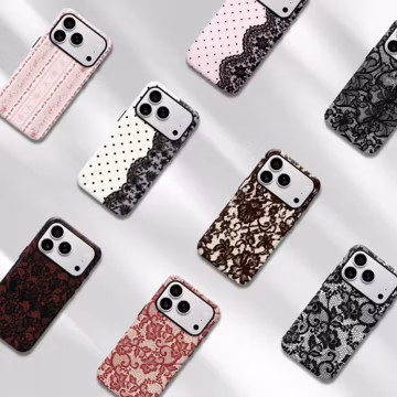 Vintage Lace Phone Case, Elegant Pattern Cover For iPhone And Samsung