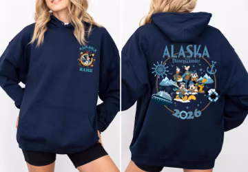 Personalized Mickey & Friends Disney Alaska Cruise Shirt, Disney Wonder Shirt, Alaska Family Cruise Trip 2026, Alaska Disney Cruise tee