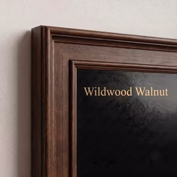 Wildwood Walnut TV Frame Compatible with Samsung The Frame TVs, Handmade Decorative Frame, 2021–2026
