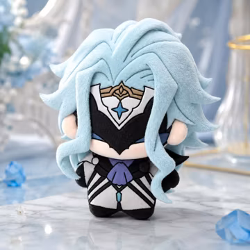 Genshin Impact Dottore 10cm Plush Doll Keychain, Il Dottore The Doctor Cotton Doll, Fatui Harbinger Bag Charm, Anime Gamer Gift Decor