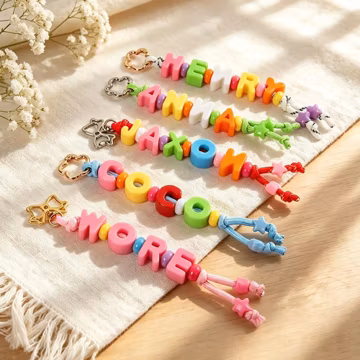 Personalized Name Keychain, Paracord Backpack Tag, Team Mom Gift