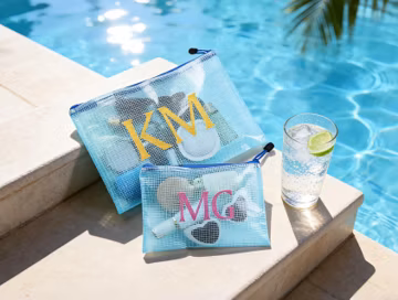 Personalized Pool Bags, Logo Available,Custom Bachelorette Sun Bags, Bridesmaid Beach Bags, Bridesmaid Gift Bags, Organizer Bags,