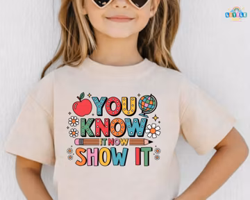 You Know It Now Show It Shirt, Teacher Test Day T-shirt, School Test Day Tee, Testing Shirt, Teacher Shirt, Test Day Shirt
