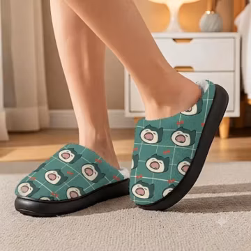 Snorlax Stacked Slippers - Lazy Stack Design Anime House Shoes - Cozy Indoor Slippers Fun Gift for Gamers