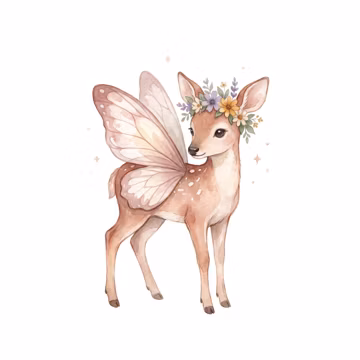 Enchanted Forest Fairycore Watercolor Clipart Set, Fairies & Woodland Magic (Instant Download)