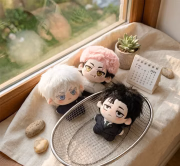 10CM JJK Higuruma Hiromi Plush Doll, Jujutsu Kaisen Plushie, Geto Suguru Stuffed Toy, Itadori Yuji Anime Plush, Cosplay Fan Gift