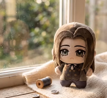 10cm Interview Vampire Lestat Plush Doll Pendant Fans Collect Cartoon Vampire Louis Stuffed Toy Keychain Dolls Birthday Gift Ita Bag Charm